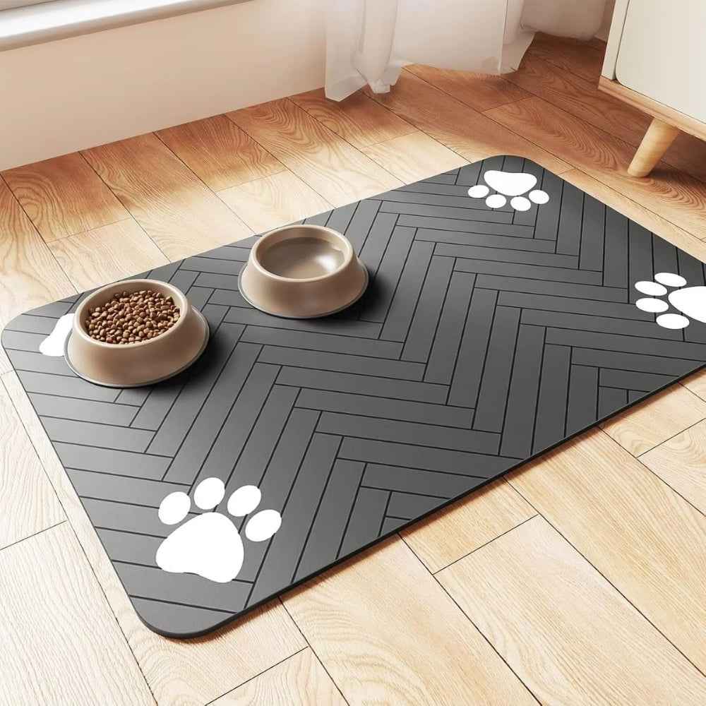 Feeding Mat Waterproof Quick Dry for Food and Water Bowls