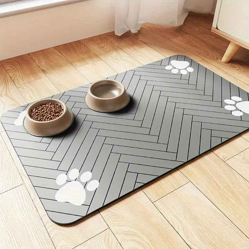 Feeding Mat Waterproof Quick Dry for Food and Water Bowls