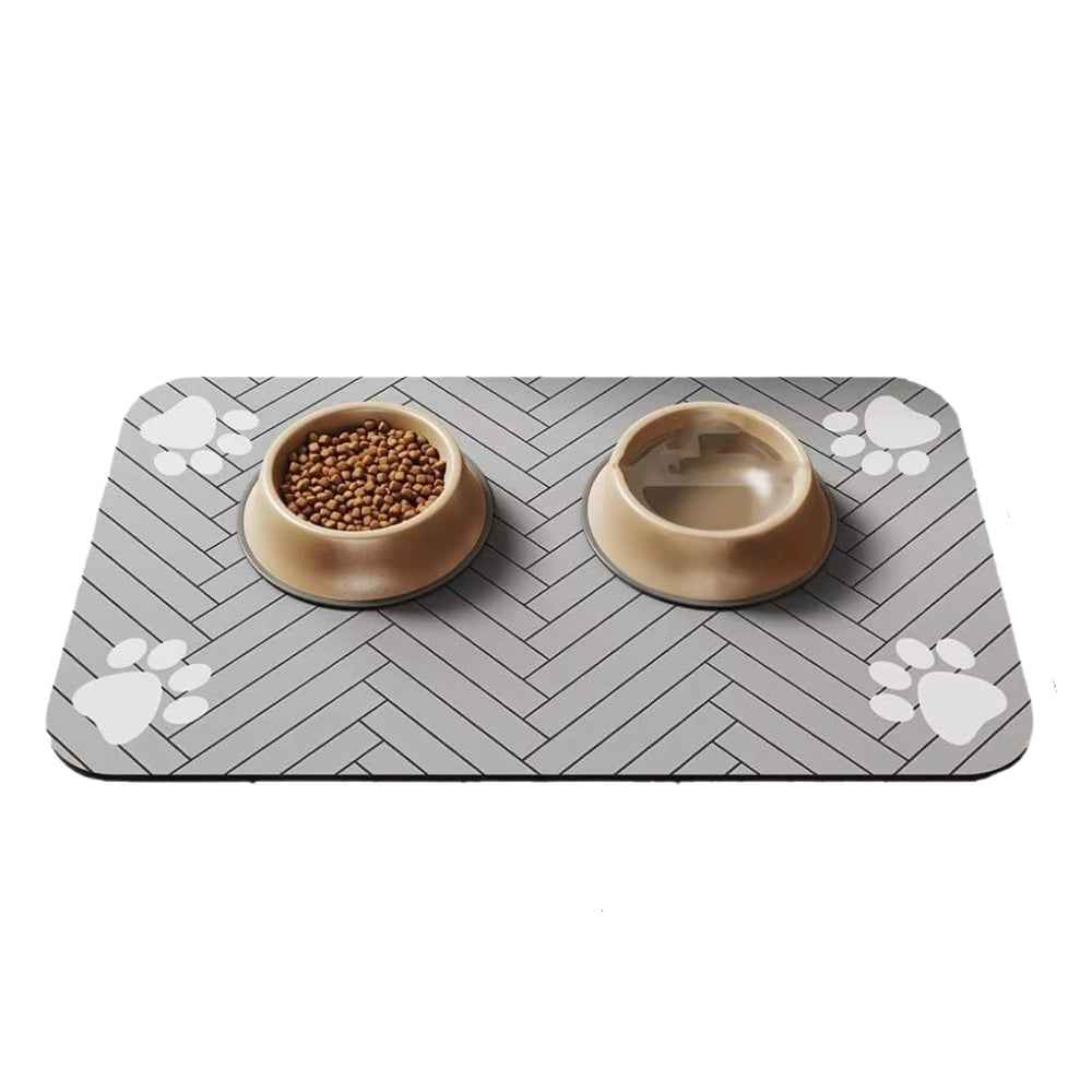 Feeding Mat Waterproof Quick Dry for Food and Water Bowls