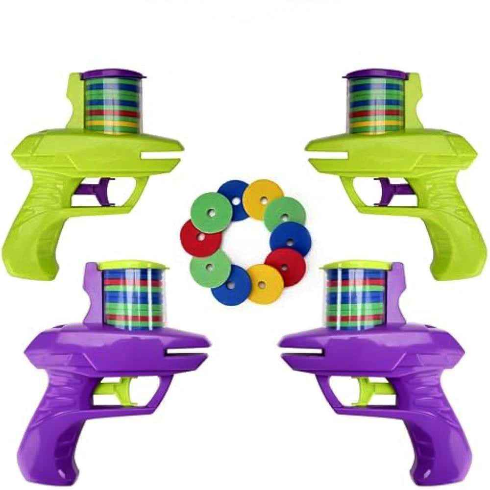 Interactive Shooting Gun Toy Foam - Outdoor Fun for Pets & Kids