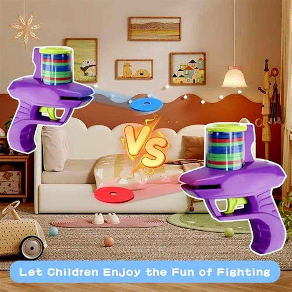 Interactive Shooting Gun Toy Foam - Outdoor Fun for Pets & Kids