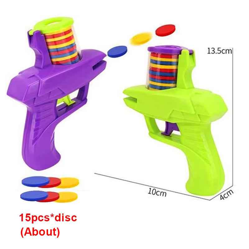 Interactive Shooting Gun Toy Foam - Outdoor Fun for Pets & Kids