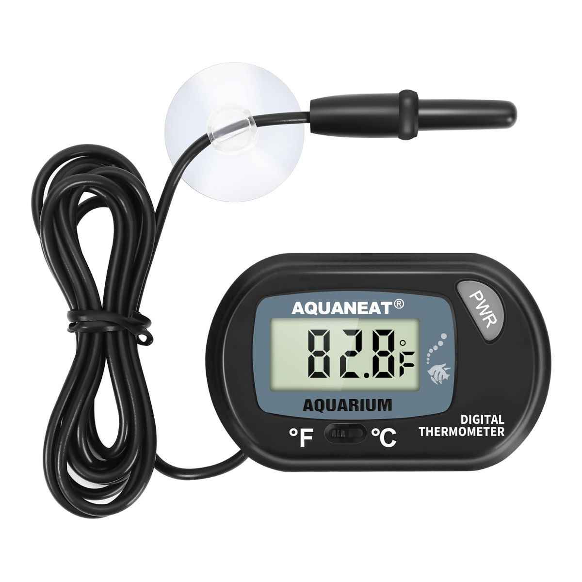 Fish Tank Thermometer – Accurate Digital Temperature Monitoring with Large LCD Display