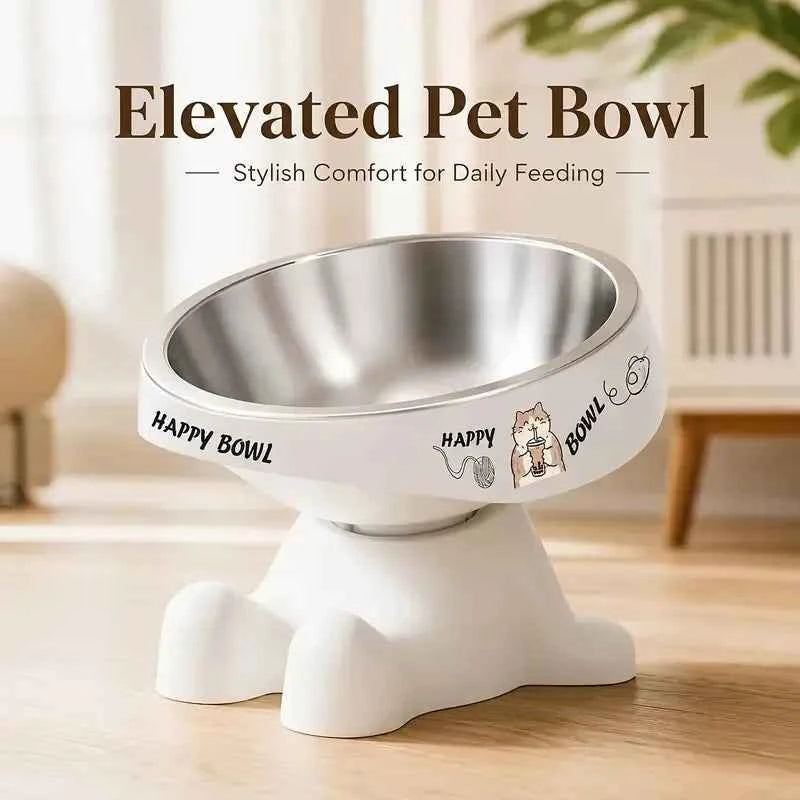 Elevated Pet Feeding Bowl - Stylish and Comfortable Dining for Your Pets