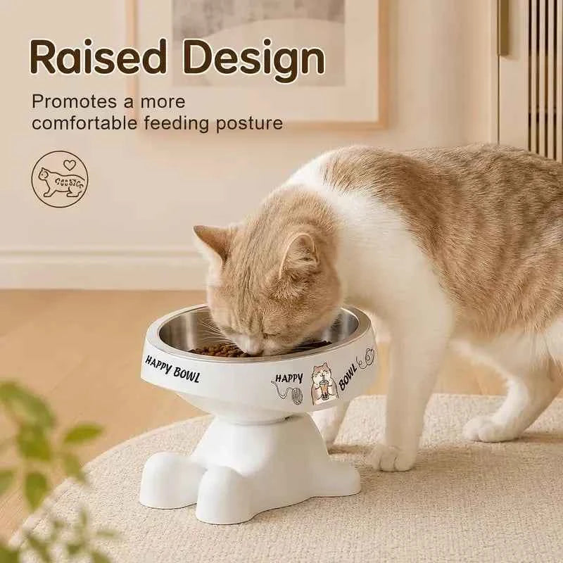 Elevated Pet Feeding Bowl - Stylish and Comfortable Dining for Your Pets
