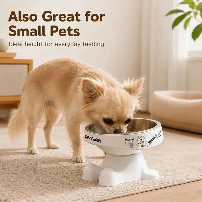 Elevated Pet Feeding Bowl - Stylish and Comfortable Dining for Your Pets