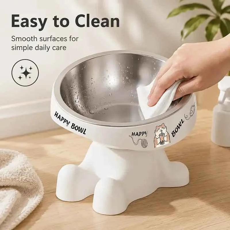 Elevated Pet Feeding Bowl - Stylish and Comfortable Dining for Your Pets