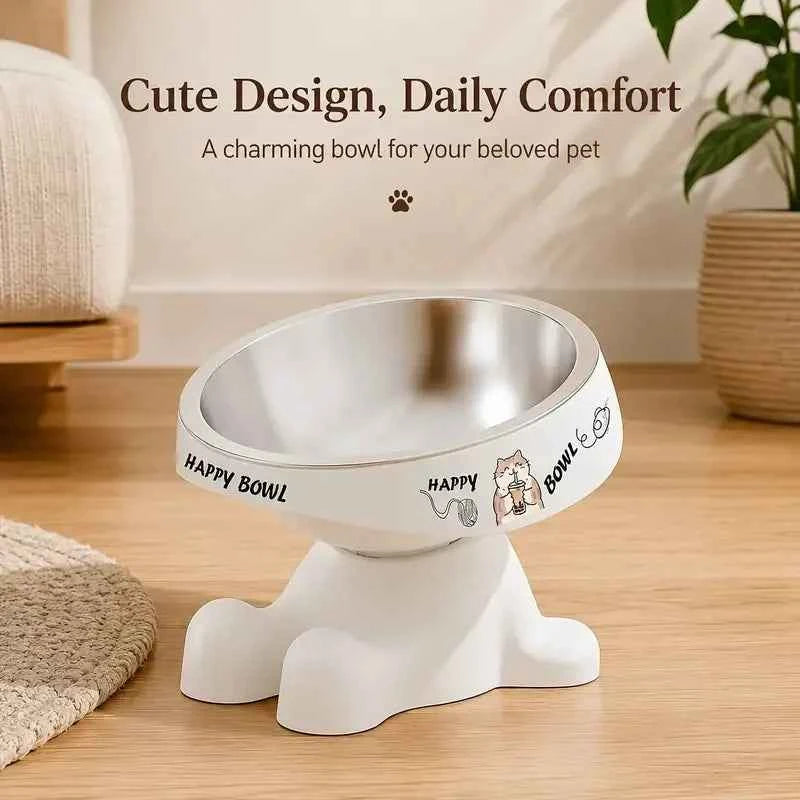 Elevated Pet Feeding Bowl - Stylish and Comfortable Dining for Your Pets