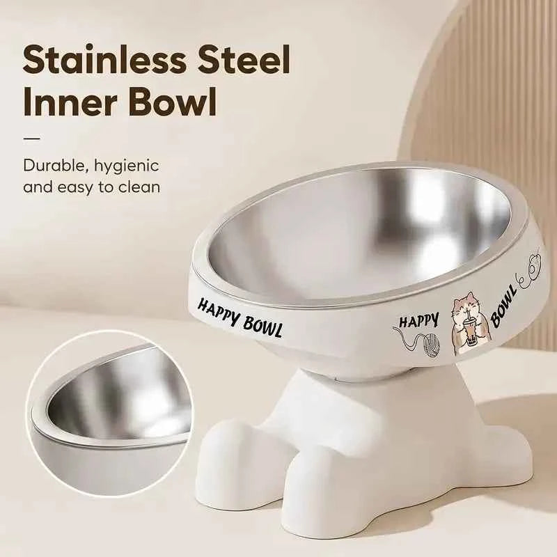 Elevated Pet Feeding Bowl - Stylish and Comfortable Dining for Your Pets