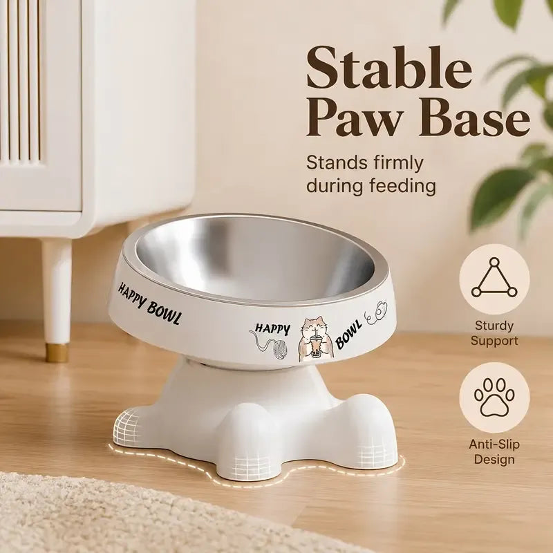 Elevated Pet Feeding Bowl - Stylish and Comfortable Dining for Your Pets