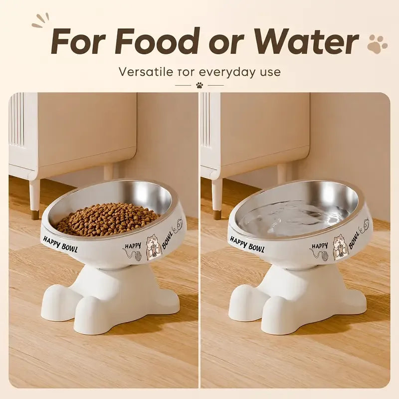Elevated Pet Feeding Bowl - Stylish and Comfortable Dining for Your Pets