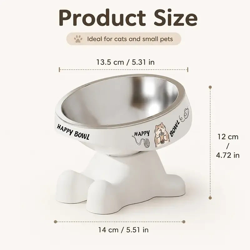 Elevated Pet Feeding Bowl - Stylish and Comfortable Dining for Your Pets