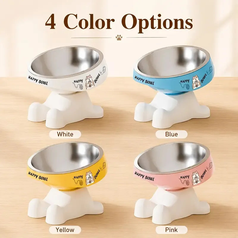 Elevated Pet Feeding Bowl - Stylish and Comfortable Dining for Your Pets