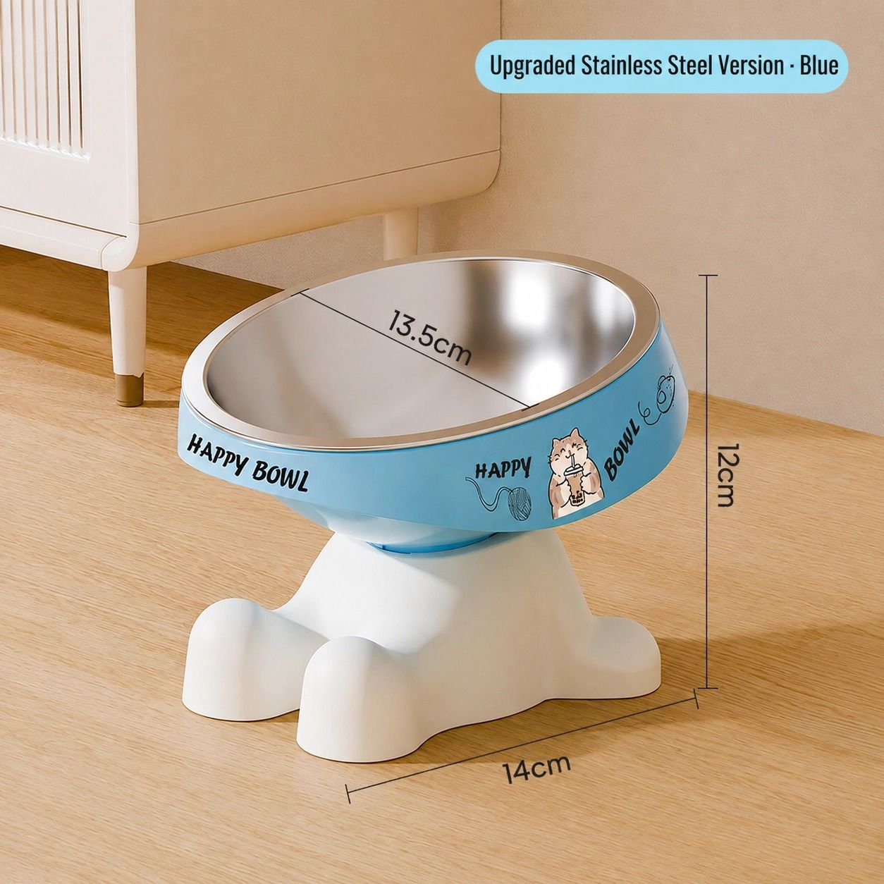 Elevated Pet Feeding Bowl - Stylish and Comfortable Dining for Your Pets