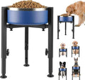 Elevated Dog Bowl Stand - Adjustable Metal Feeder for All Breeds