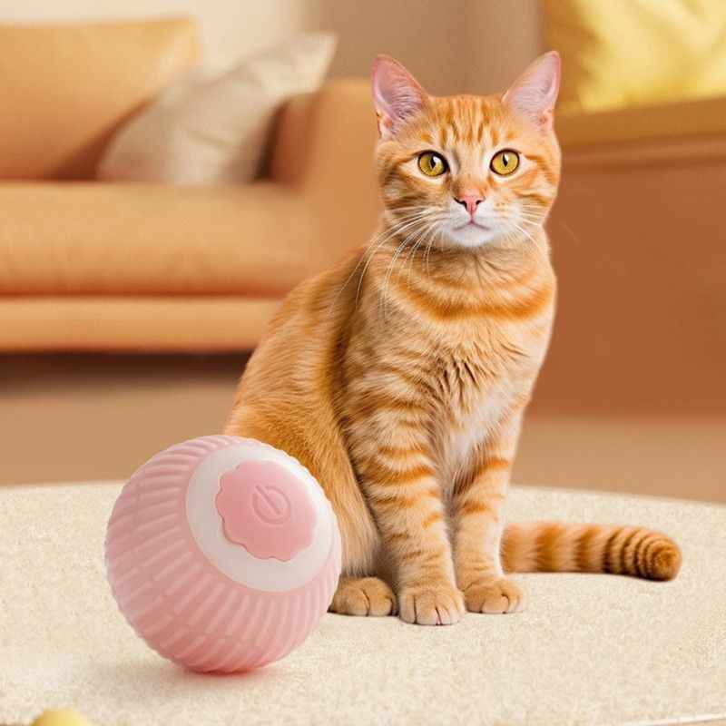 Revolutionary Automatic Cat Toy Ball: Engage Your Feline Friend with Interactive Play