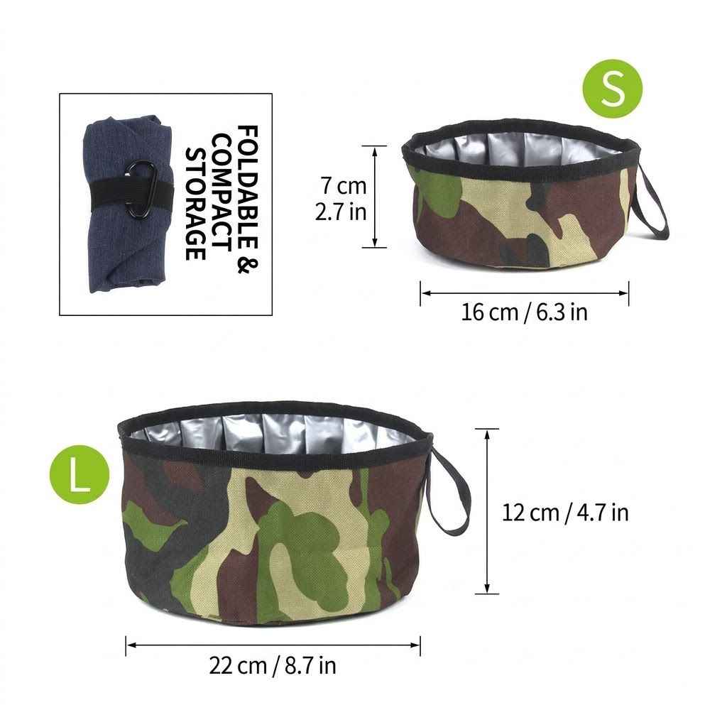 Portable Collapsible Dog Bowl for Travel: Your Adventure-Ready Pet Companion