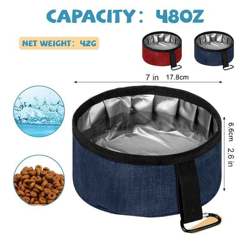 Portable Collapsible Dog Bowl for Travel: Your Adventure-Ready Pet Companion
