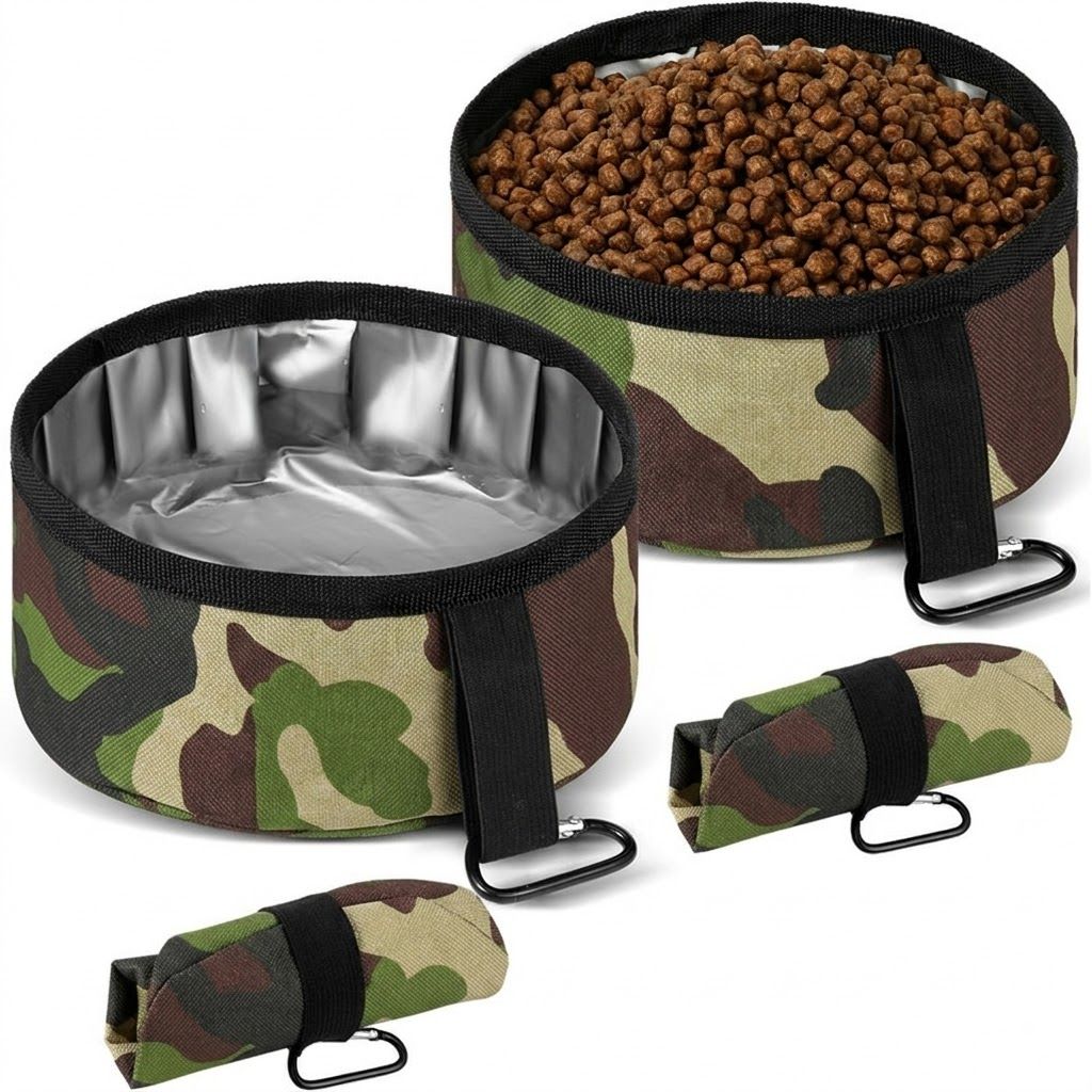 Portable Collapsible Dog Bowl for Travel: Your Adventure-Ready Pet Companion