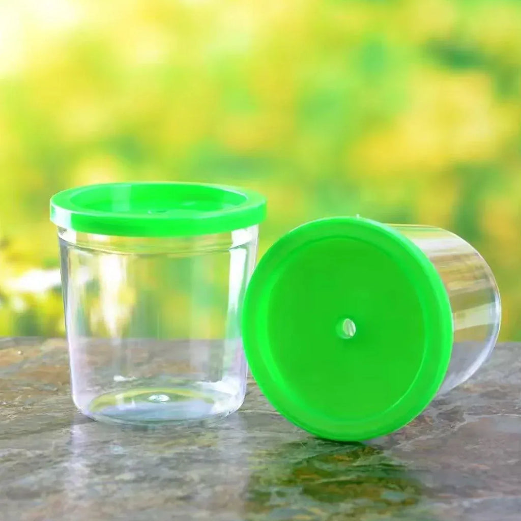 Mini Betta Fish Cups with Lid - 20pcs Portable Containers for Betta Fish & Small Pets
