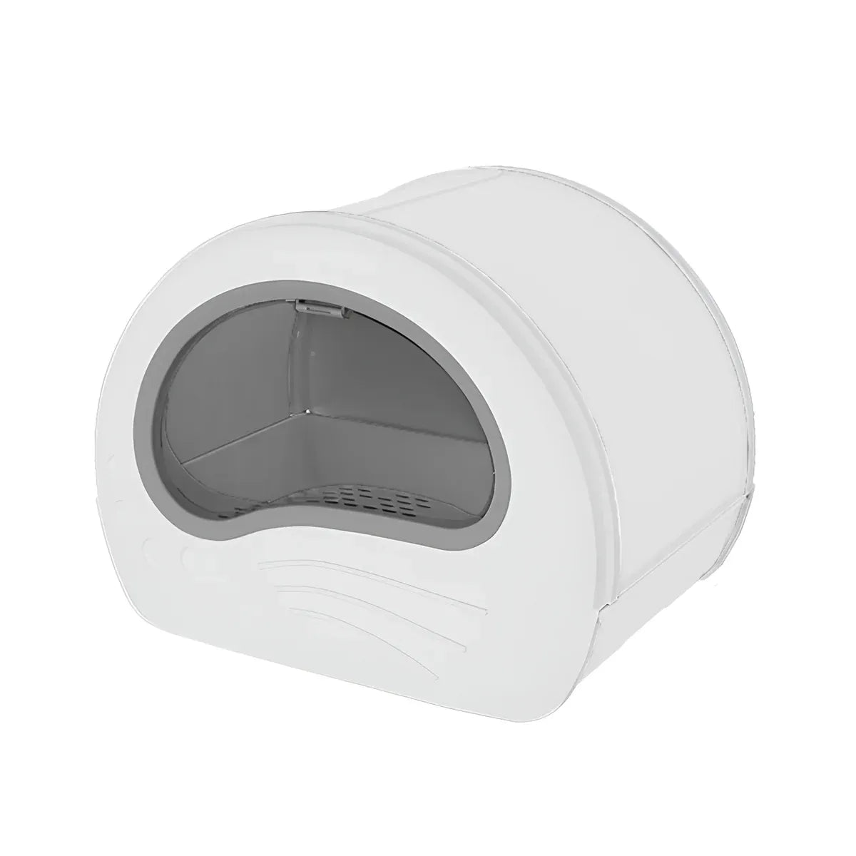 Enclosed Cat Litter Box - Large, Odour-Controlled Design for Easy Cleaning and Comfort