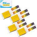 320-piece universal pH test strips with colour comparison chart for testing aquarium water, swimming pools, hydroponics, soil and drinking water.